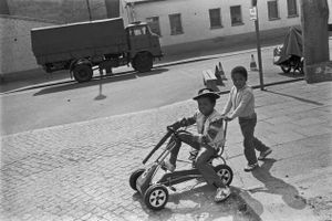 American Contingent Kids Playing