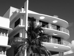 Art Deco Building, South Beach, Miami