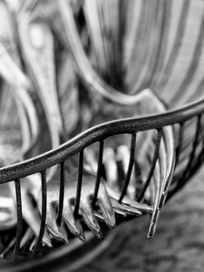 Forks In Basket