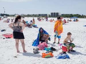 USA. Florida. 2015. Family portrait.