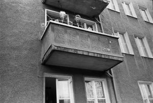 Ladies on Balcony