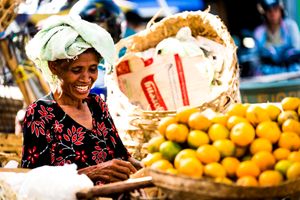 Joy in the market
