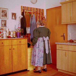 Maria Hammerl, Aichacher Land, Bavaria, 2015. From the series: The last women in their traditional peasant garbs