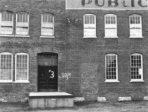 8038.3, Evans Public Storage warehouse, LaCrosse, WI, 1980.  coll:  Royal Library, Copenhagen.