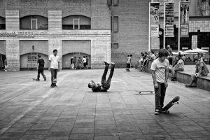 Skater. Barcelona, 2010.