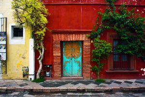 Turquoise Door