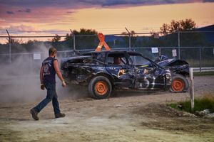 Damaged Derby Car
