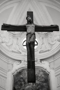 "Floating" Wooden Christ (Catalonian School 1200) Ischia Ponte, Island of Ischia