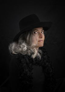 There's something special about a woman in a hat...