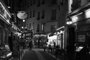 night in Paris