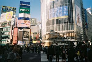 Shibuya Scramble Crossing 2021