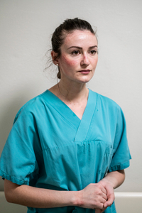 Onisin Galina, Intensive Care Unit nurse - San Salvatore Covid Hospital