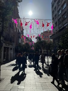 Shopping in the sun