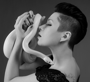 Flirting with a snake