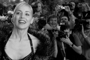US actress Sharon Stone