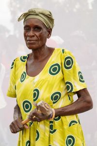 A. Doreen: Age 57: Working in quarry for 32 years.
