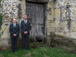 Lacock barn door