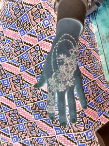 Marie's Hand as a negative