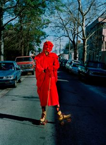 Devil on Mardi Gras day, New Orleans,  2002
