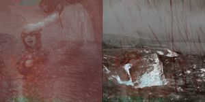 stretching me thin (diptych)