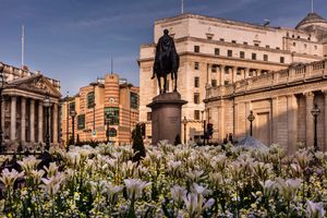 Bank of England, London Lockdown, 2020