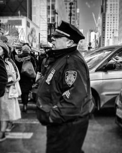 Cop in Herald Square