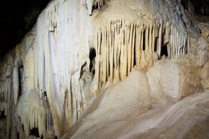 'Down the Rabbit Hole' - Grotte is Zuddas, Santadi, Sardinia, Italy © Mireille Schellhorn 2012