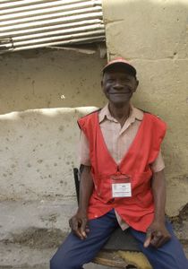 parking attendant, Havana, Cuba© Edith Gould