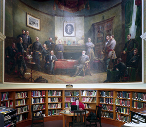 Civil War mural, Lowell, MA
