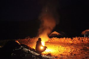 One of the Zardeh villagers