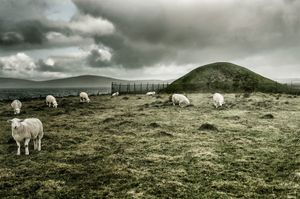 Unstan Cairn, Orkney Islands, Scotland