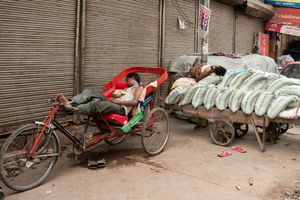 sleeping