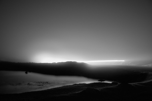 A foggy night on Dartmoor