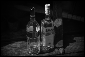 Often Vodka is traditionally drunk when eating.
