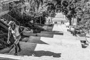 Escalinata de Calle 4 entre Gasómetro e Indio, 2011