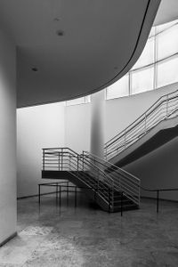Getty Center interior stairs | Los Angeles, California.