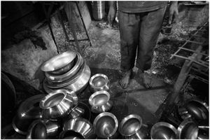 A corner of the factory.