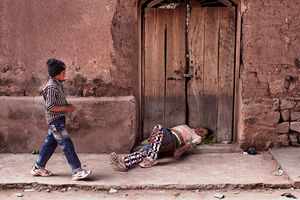 Street scene.