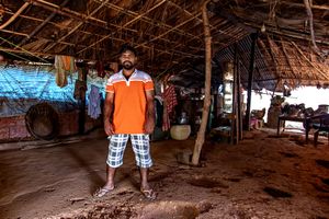 Goa at home in India.