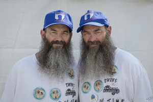 Twins Days 2015. Don and Dave Wolf. Truck drivers (57)