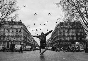 Place de la republic, Paris 2017