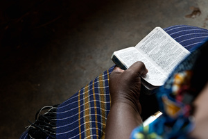 Prayer. The days start with a church survice at 06.30.