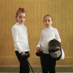 Chiara and Elena at 8 and 6