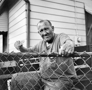 Retired electroplate worker, Dayton, Ohio.