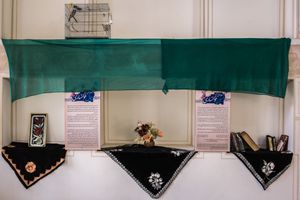 in mausoleum