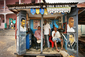 Top Class Barbing & Tele Centre, Bo, Sierra Leone
