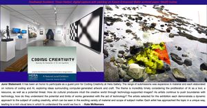 Coding Creativity Installation