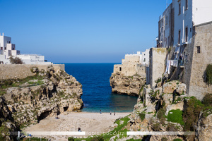 Coast of Polignano a Mare