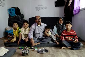 A family in their container home. © Tom Verbruggen