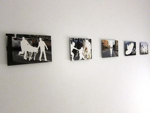 Drifting…, photo installation (detail)